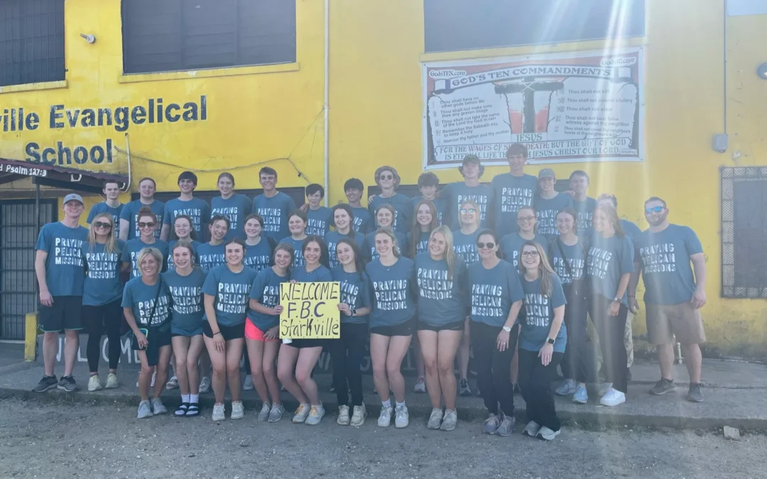 Serving With Praying Pelicans