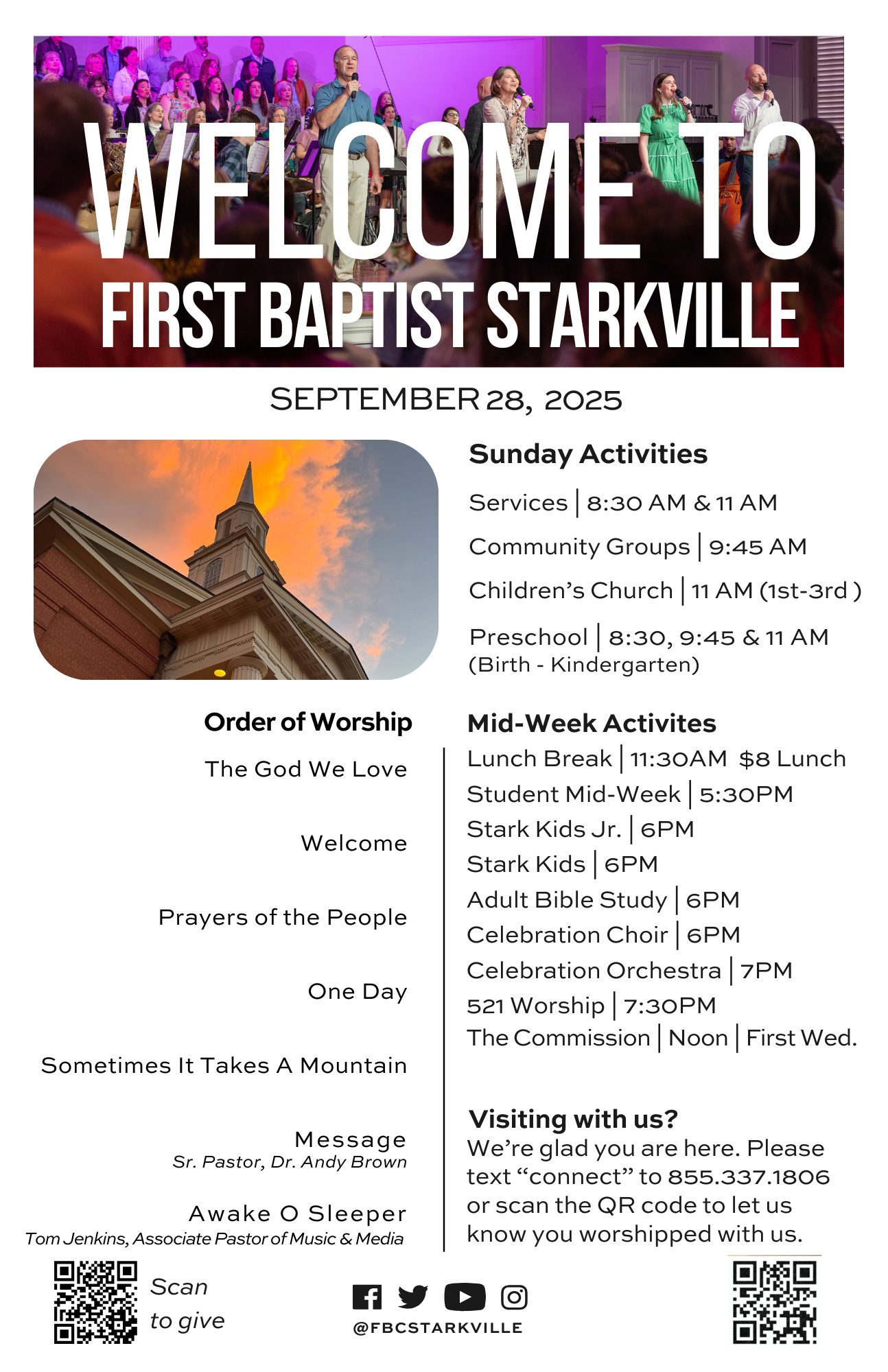 Sept 28 Bulletin Front